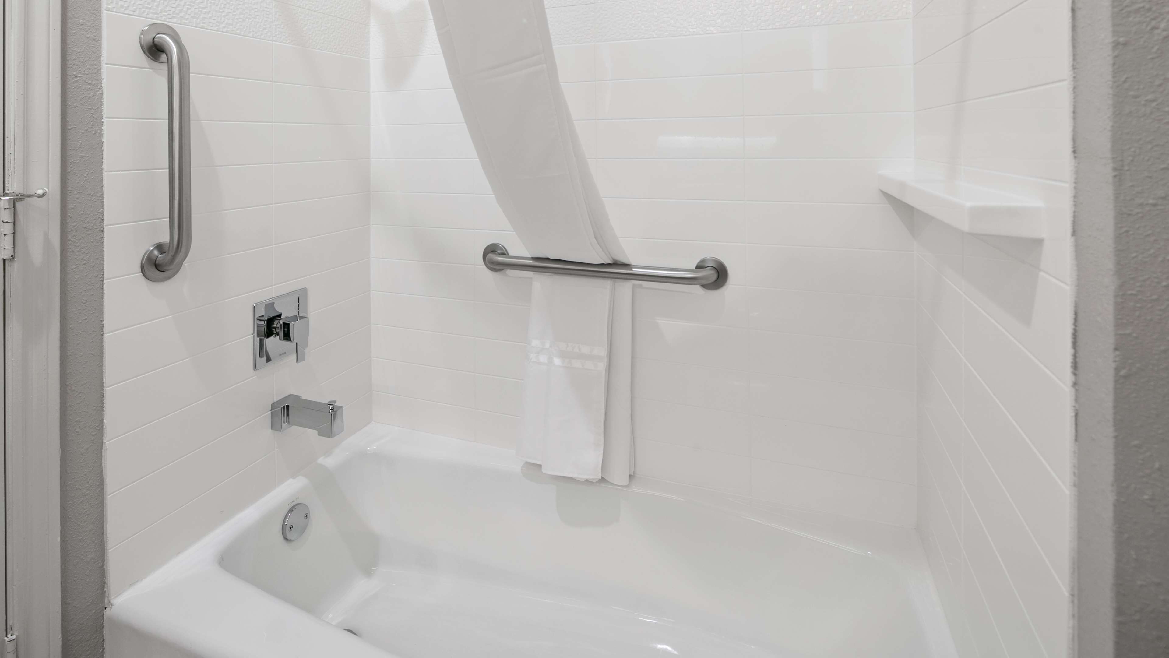 free toiletries, hair dryer, towels, soap