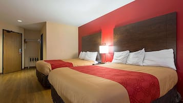 Standard Room, 2 Queen Beds, Non Smoking | Desk, iron/ironing board, rollaway beds, free WiFi