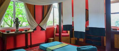 Body treatments, body wraps, body scrubs, facials