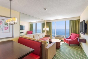 Televisión de pantalla plana de 32 pulgadas con canales por cable 