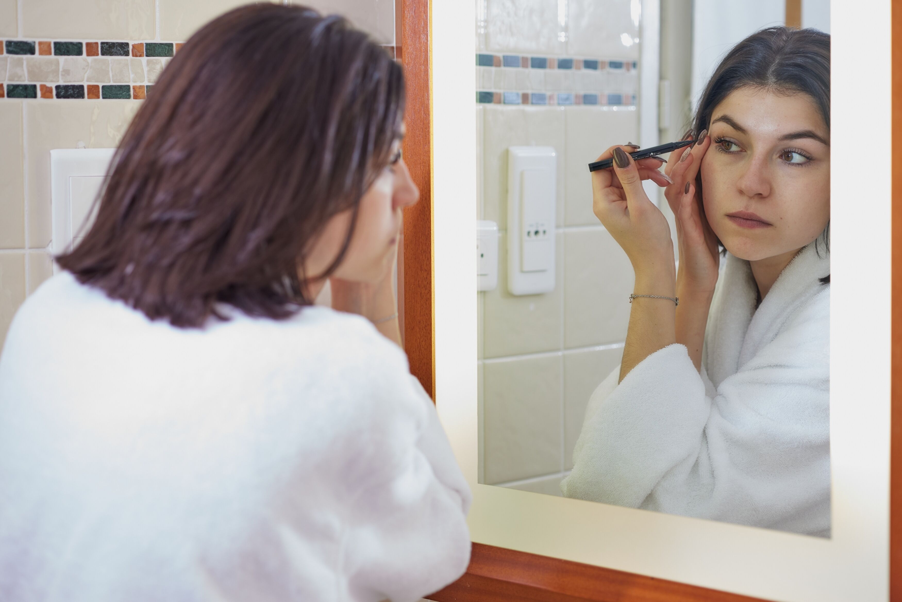 free toiletries, hair dryer, slippers, towels