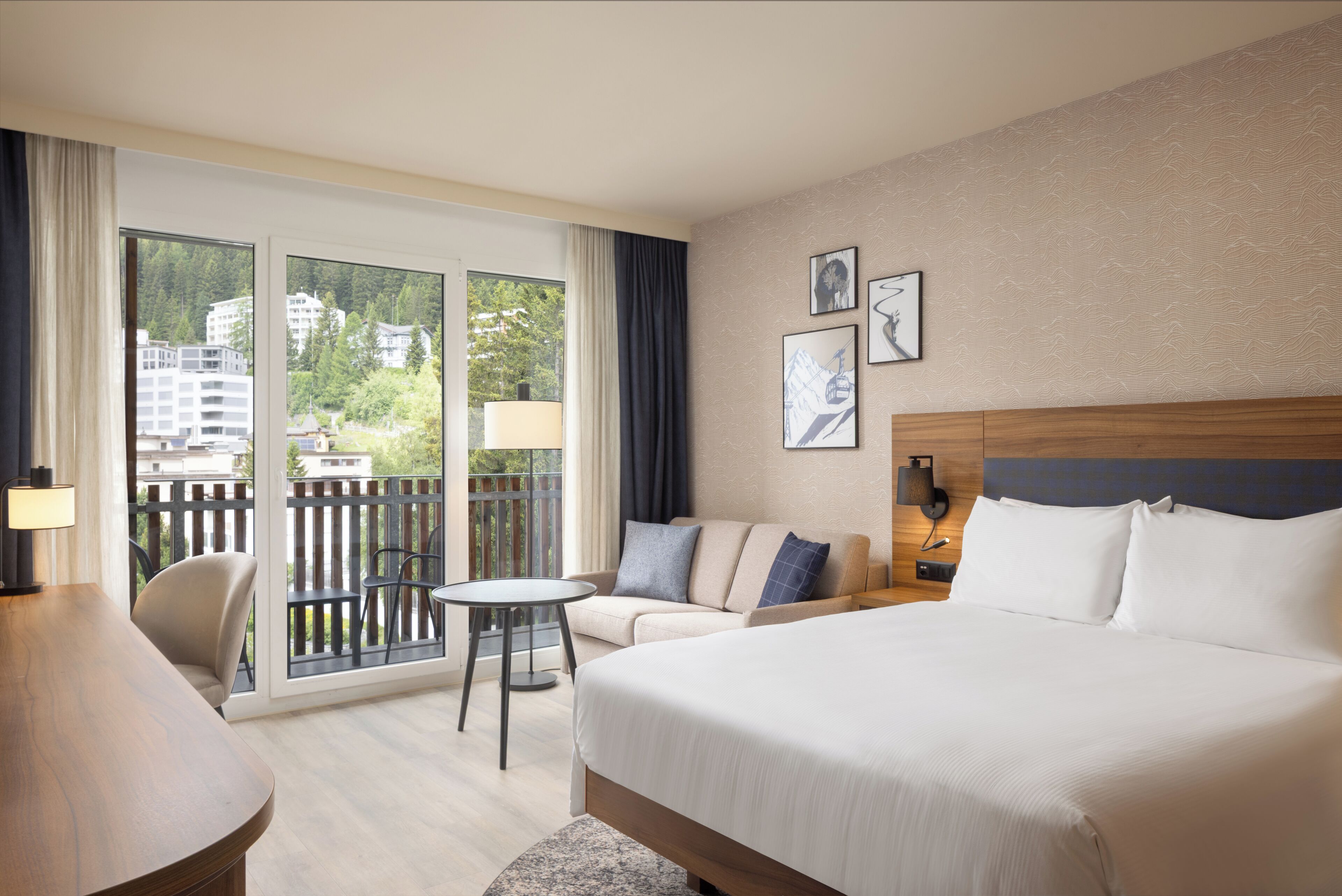 Select Comfort beds, in-room safe, desk, laptop workspace