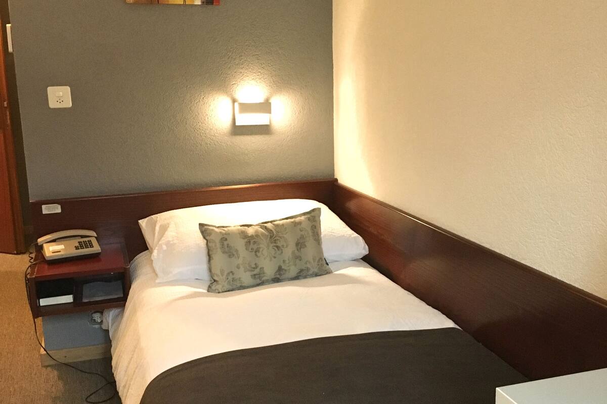 economy single room | 1 bedroom, minibar, in-room safe, desk