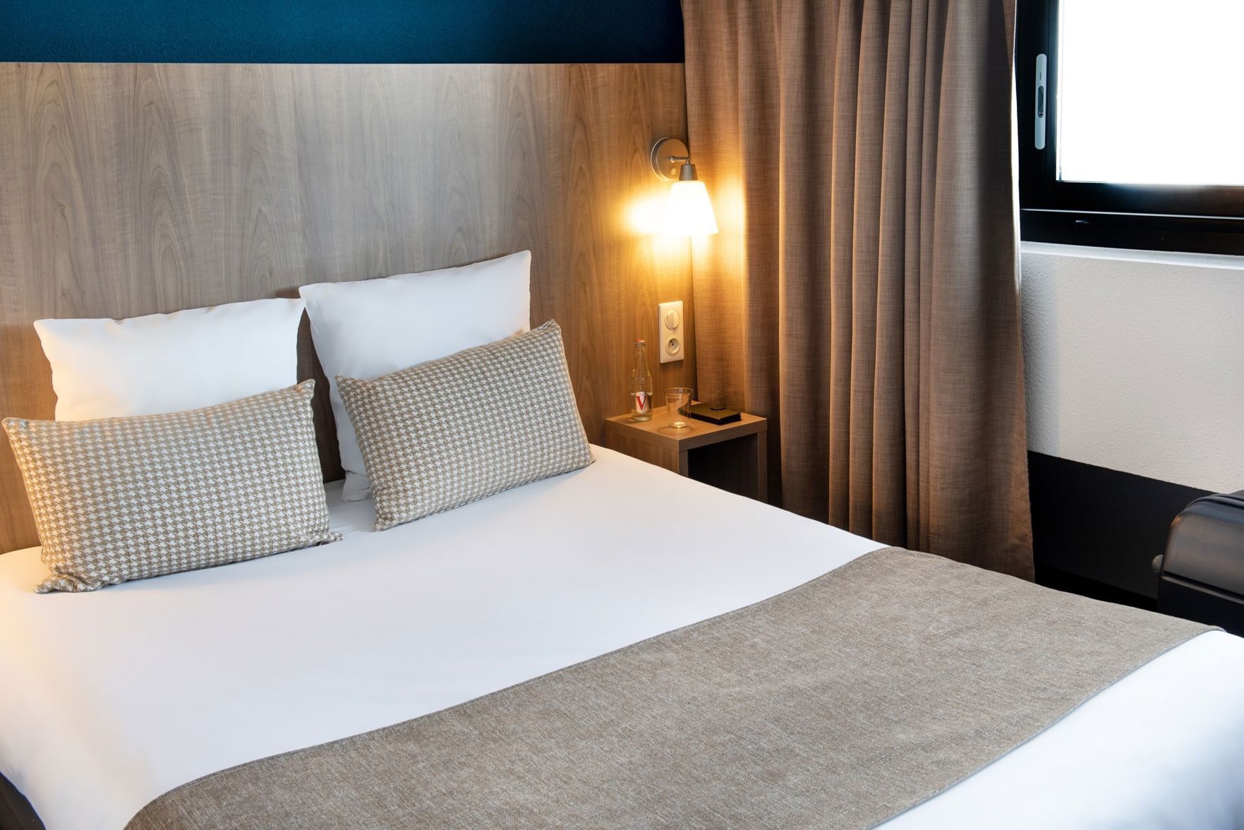 Minibar, in-room safe, desk, blackout curtains