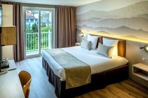 Coffres-forts dans les chambres, rideaux occultants