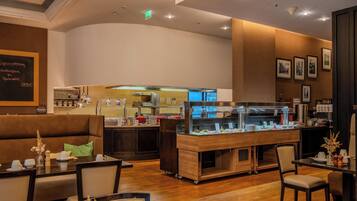 Daily buffet breakfast (EUR 22 per person)