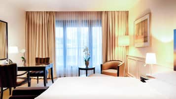 Superior tweepersoonskamer | 1 slaapkamer, hypoallergeen beddengoed, een kluis op de kamer