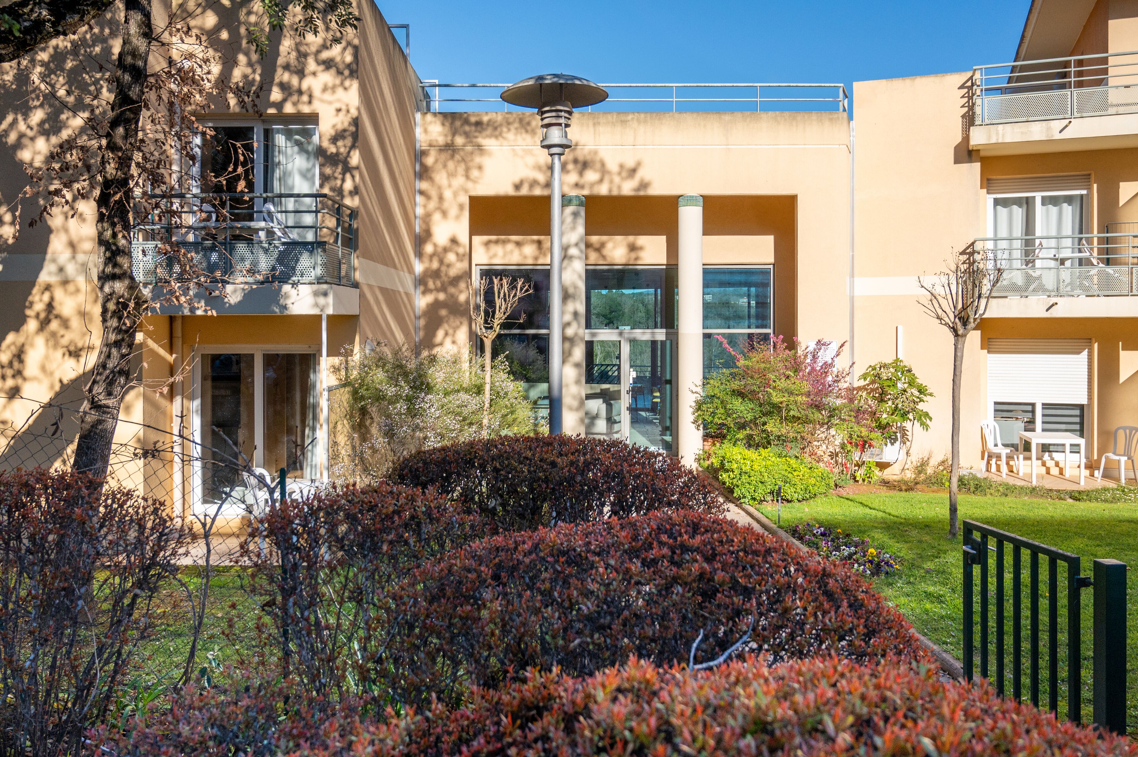 Façade de l’hébergement