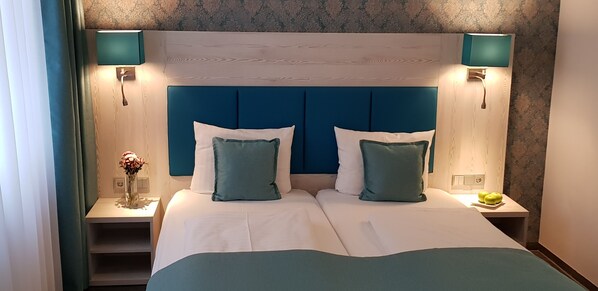 Double Room | Hypo-allergenic bedding, in-room safe, individually decorated