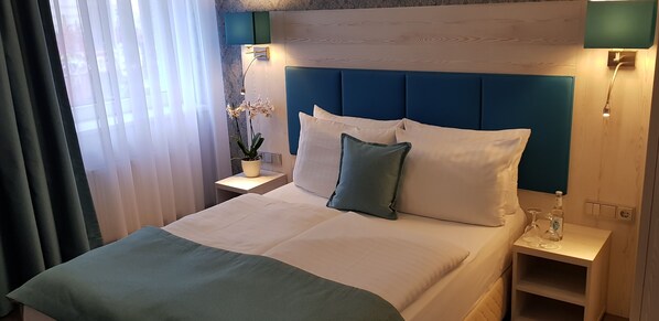 Double Room | Hypo-allergenic bedding, in-room safe, individually decorated