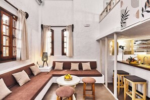 Maisonette for 5 Persons | Living area