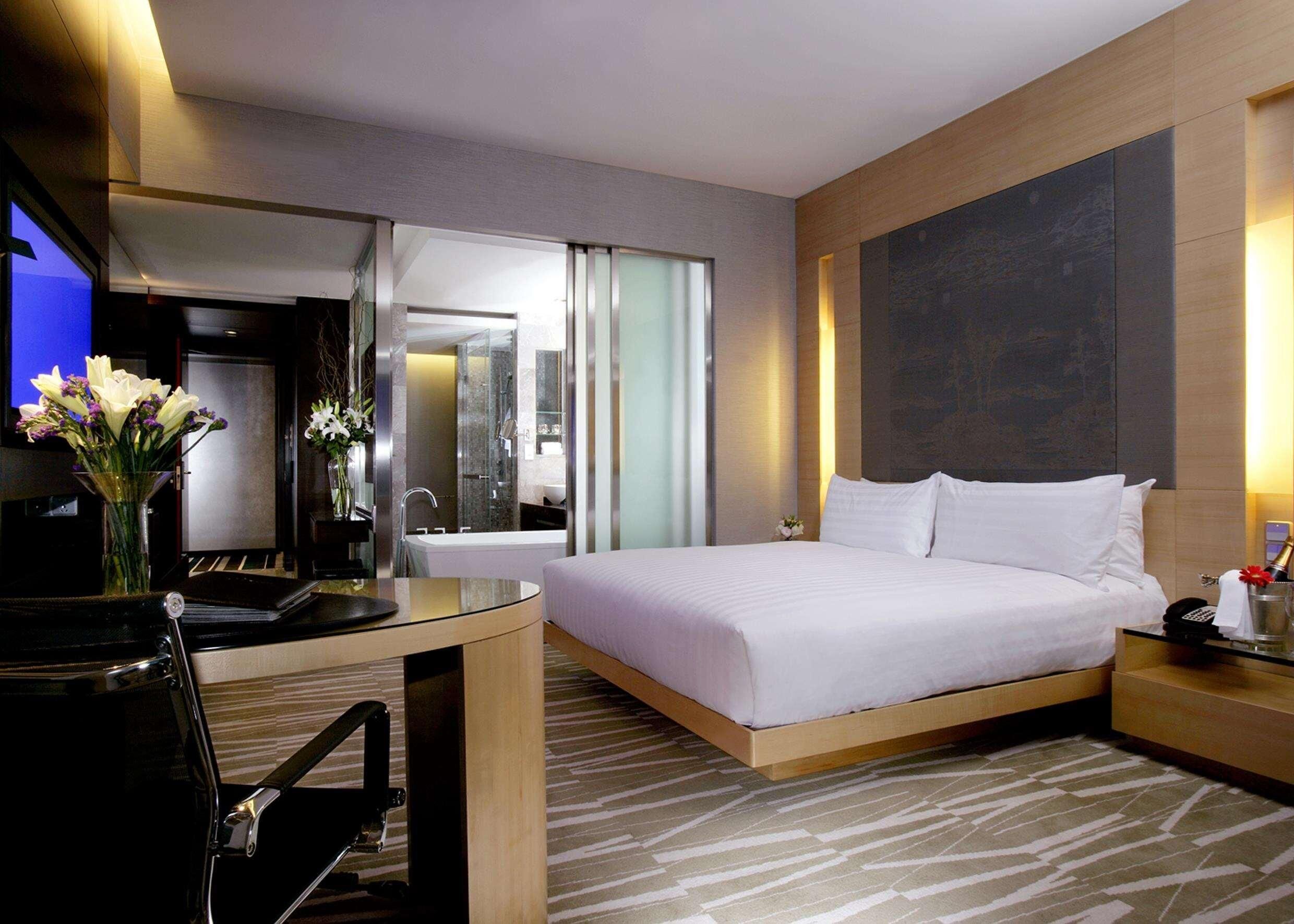 Minibar, in-room safe, desk, blackout curtains