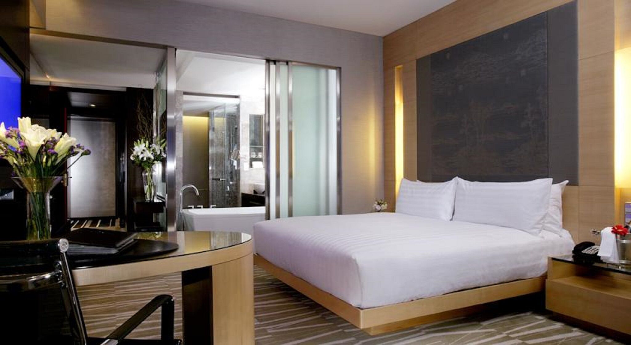 Minibar, in-room safe, desk, blackout curtains