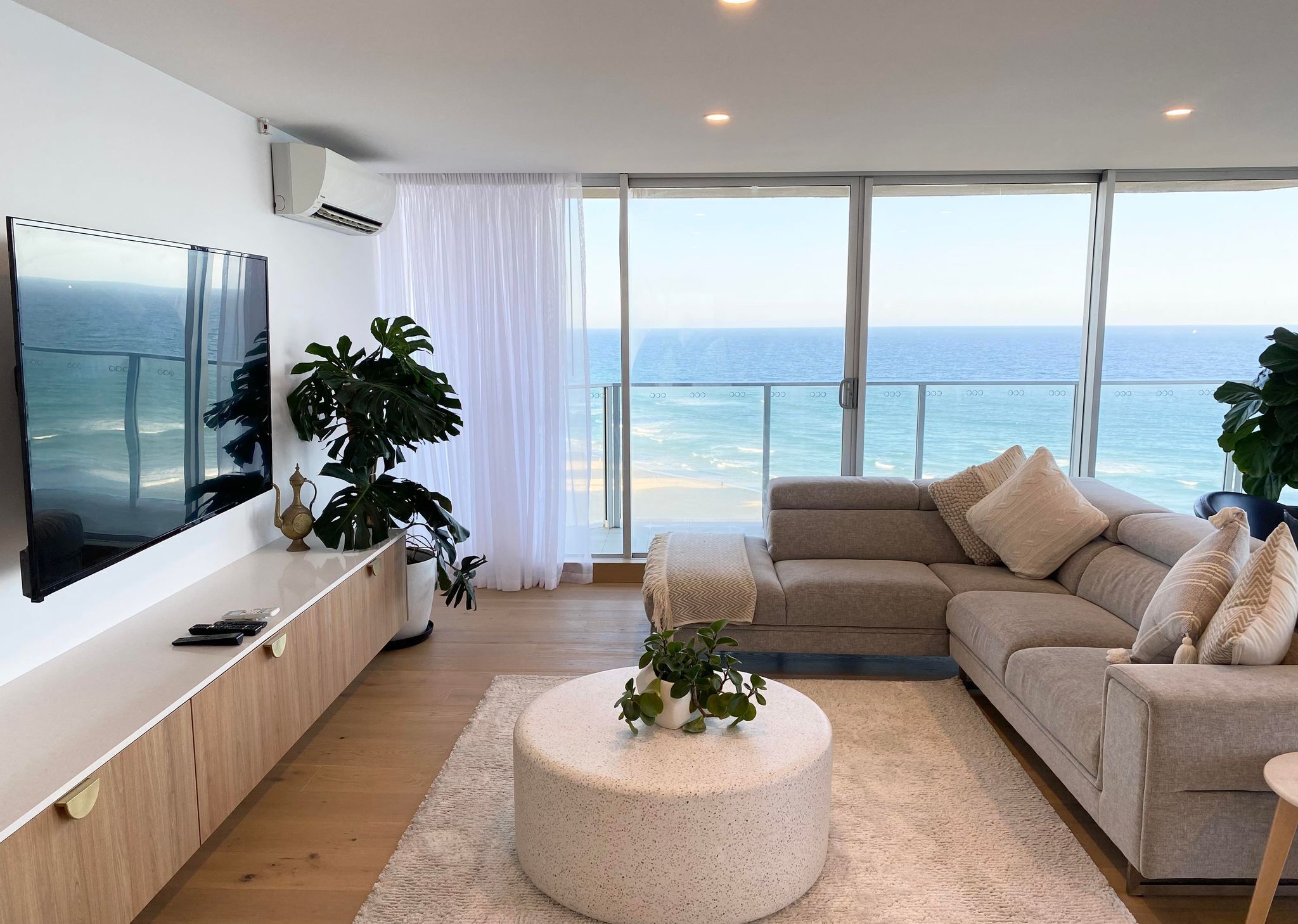 Apartment, 2 Schlafzimmer (Absolute Beach Front) | Wohnbereich