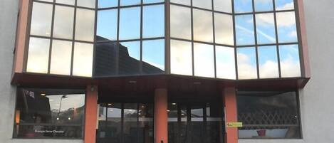 Façade de l’hébergement