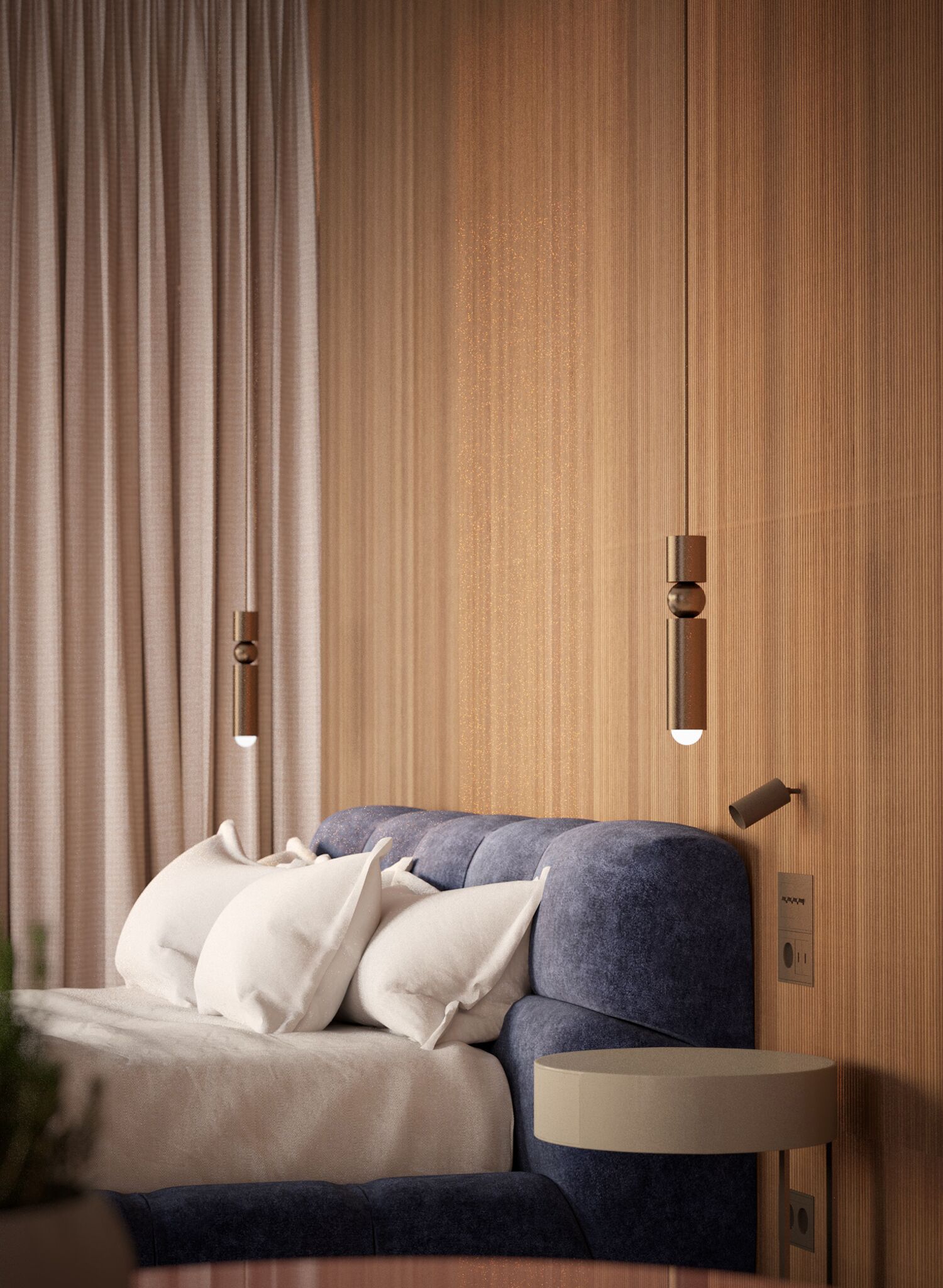 Minibar, in-room safe, desk, blackout curtains