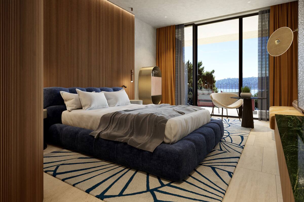Deluxe-Zimmer, Balkon, Meerblick