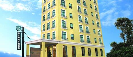 Fassade der Unterkunft