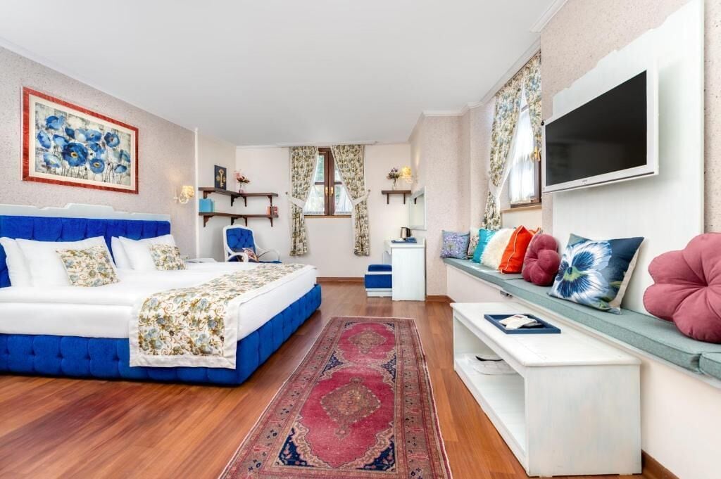 Superior kamer | Lakens van Egyptisch katoen, luxe beddengoed, donzen dekbedden