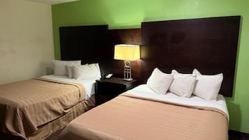 Standard Double Room, 2 Katil Ratu (Queen) | Cadar Frette Itali, peralatan tempat tidur premium, gebar bulu kapas