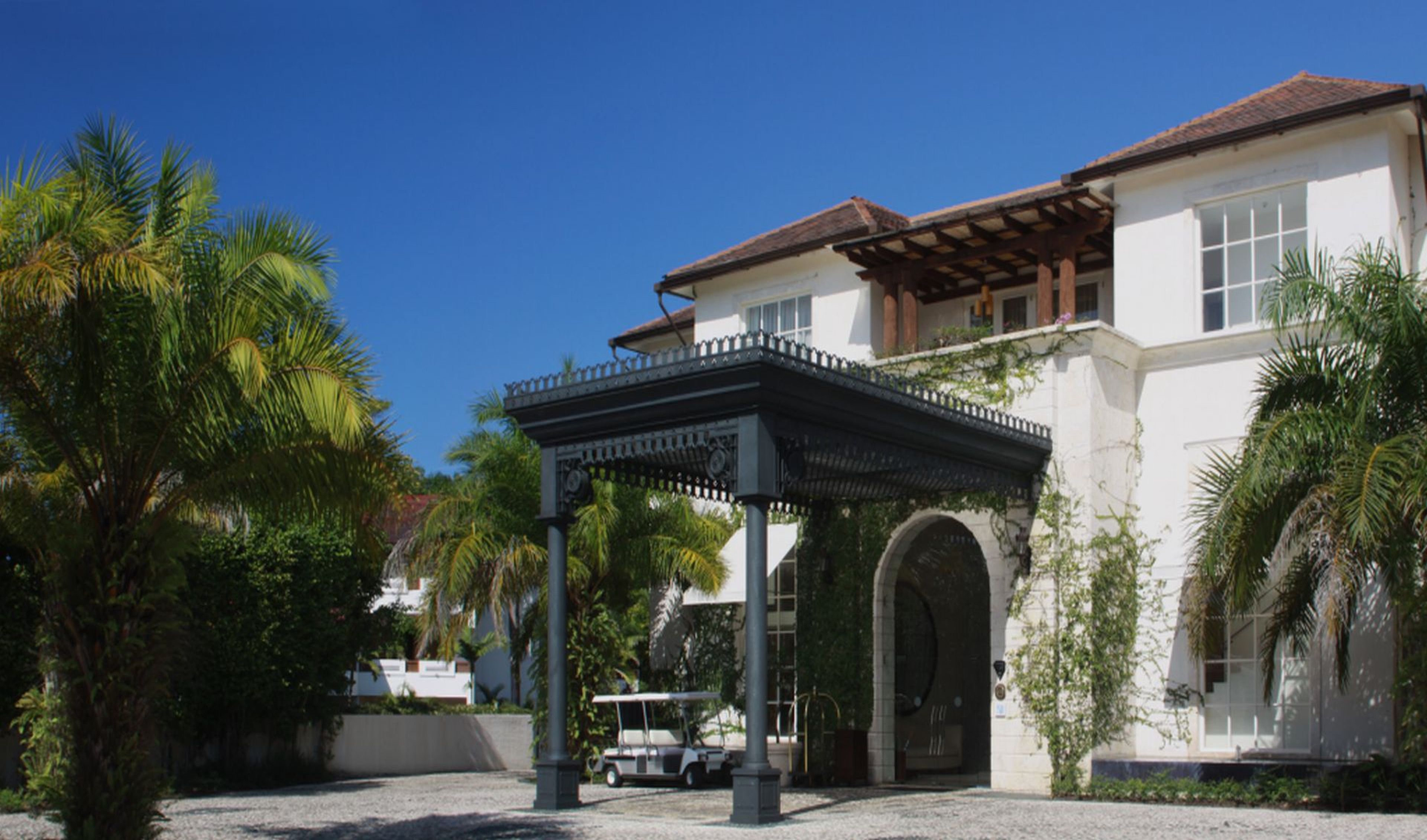 Fachada da propriedade