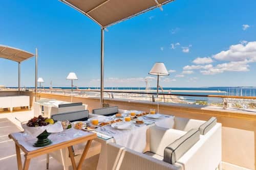 Terrasse sur le toit