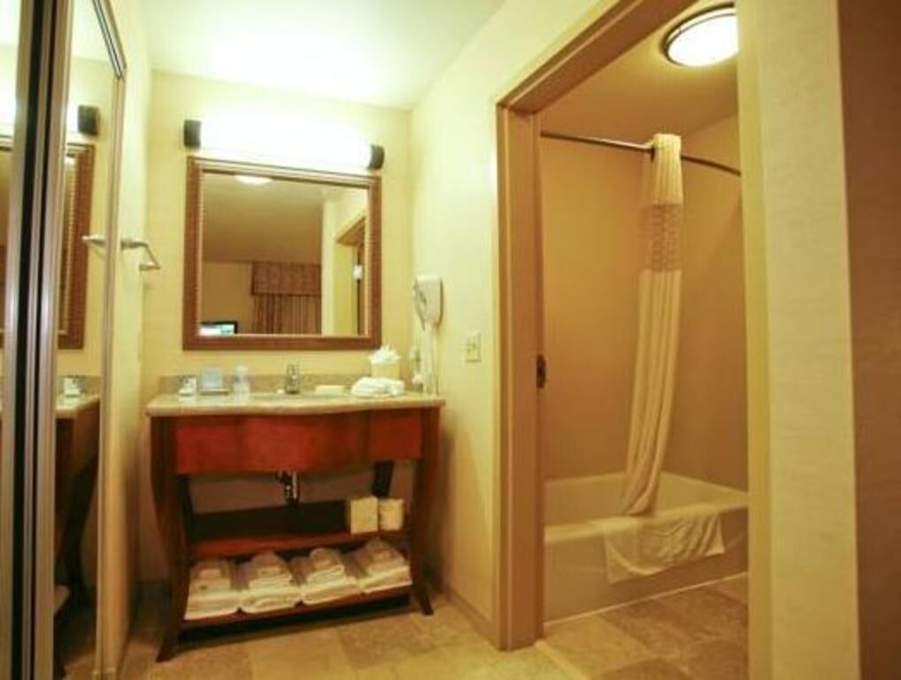 Bathroom | Combined shower/bathtub, hydromassage showerhead, free toiletries