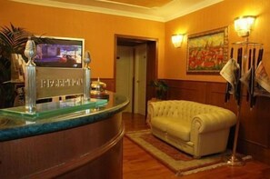 Zona de estar del vestíbulo