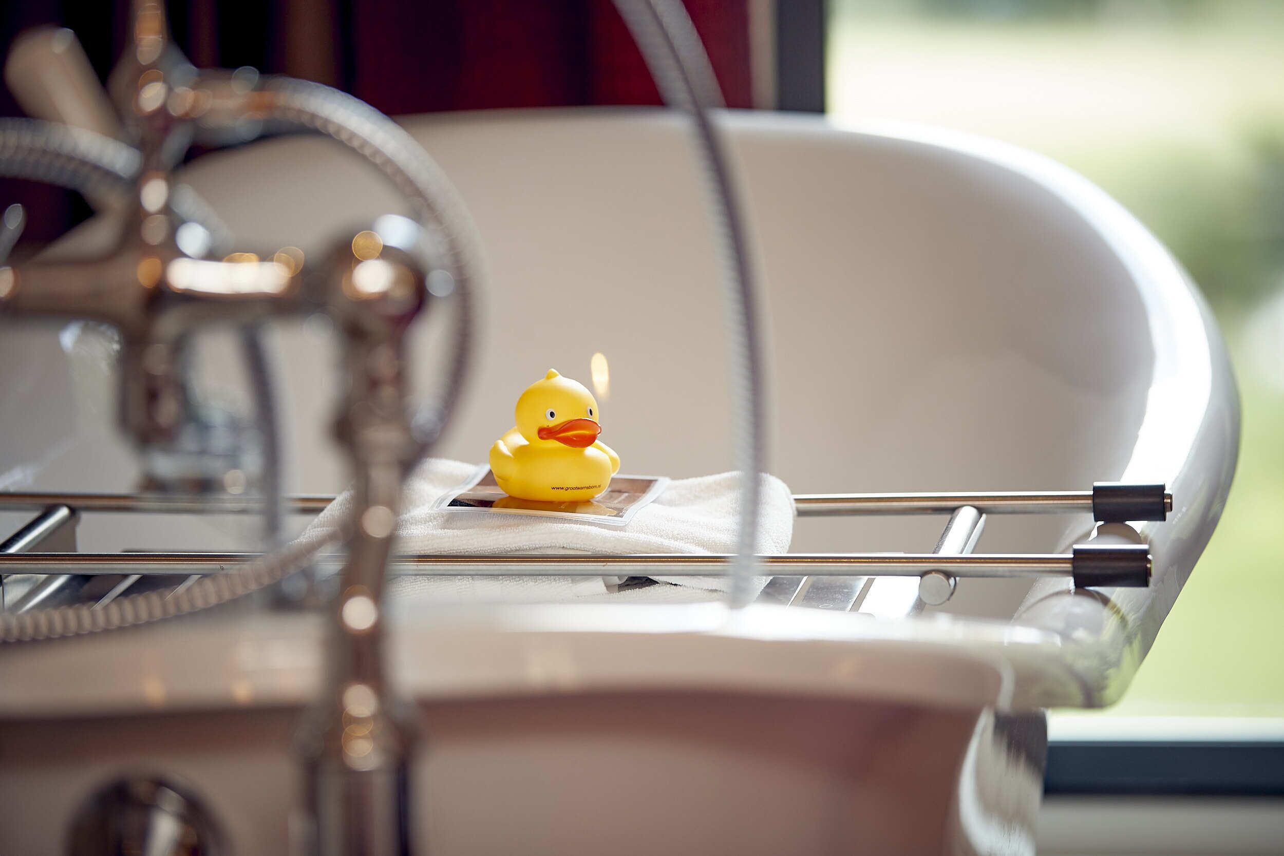 luxury double room, 1 double bed | bathroom | free toiletries, hair dryer, bathrobes, slippers