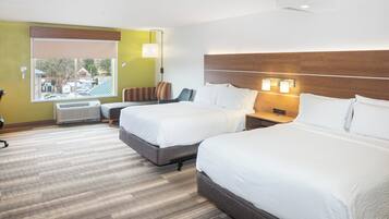 Standard Room, 2 Queen Beds, Accessible (Communications) | Desk, laptop workspace, blackout drapes, iron/ironing board