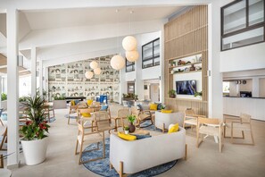 Sala de estar en el lobby