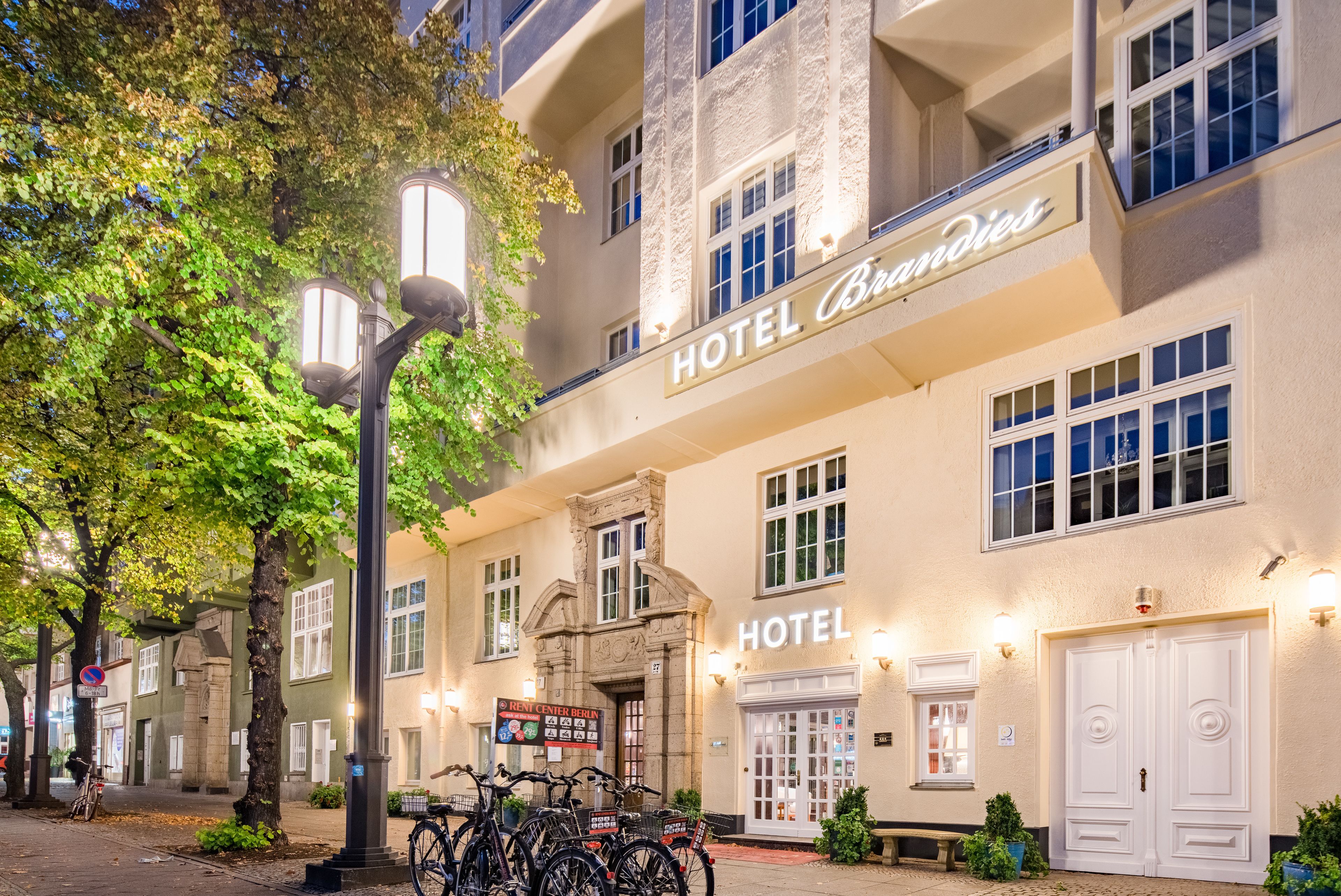 front of property – evening/night