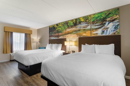 Standard Oda, 2 Büyük (Queen) Boy Yatak, Sigara İçilmez | 1 yatak odası, masa, dizüstü bilgisayar çalışma alanı, güneşlik/perde