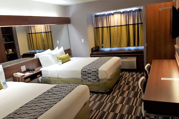 In-room safe, desk, laptop workspace, blackout drapes