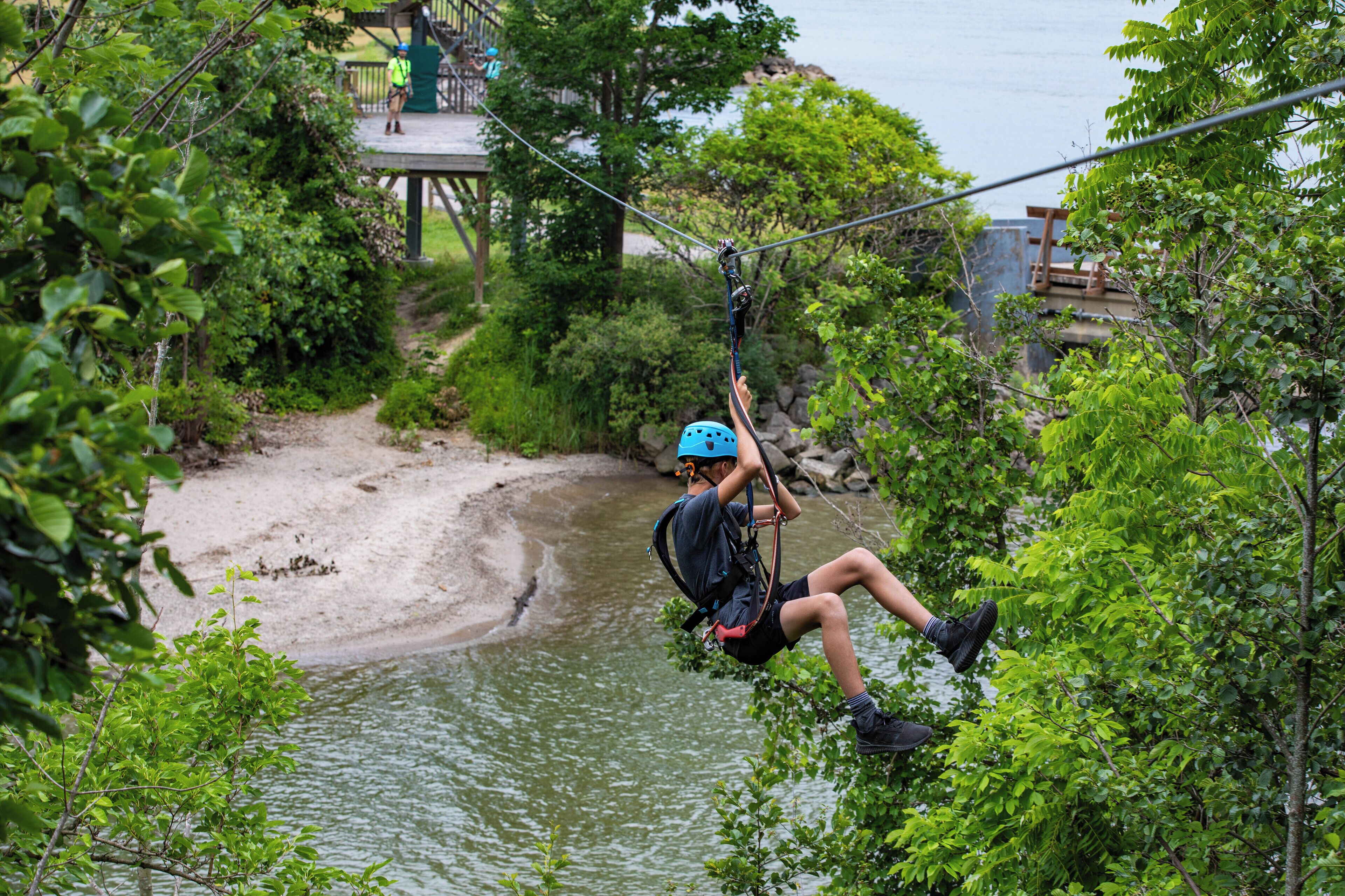 zip-lining