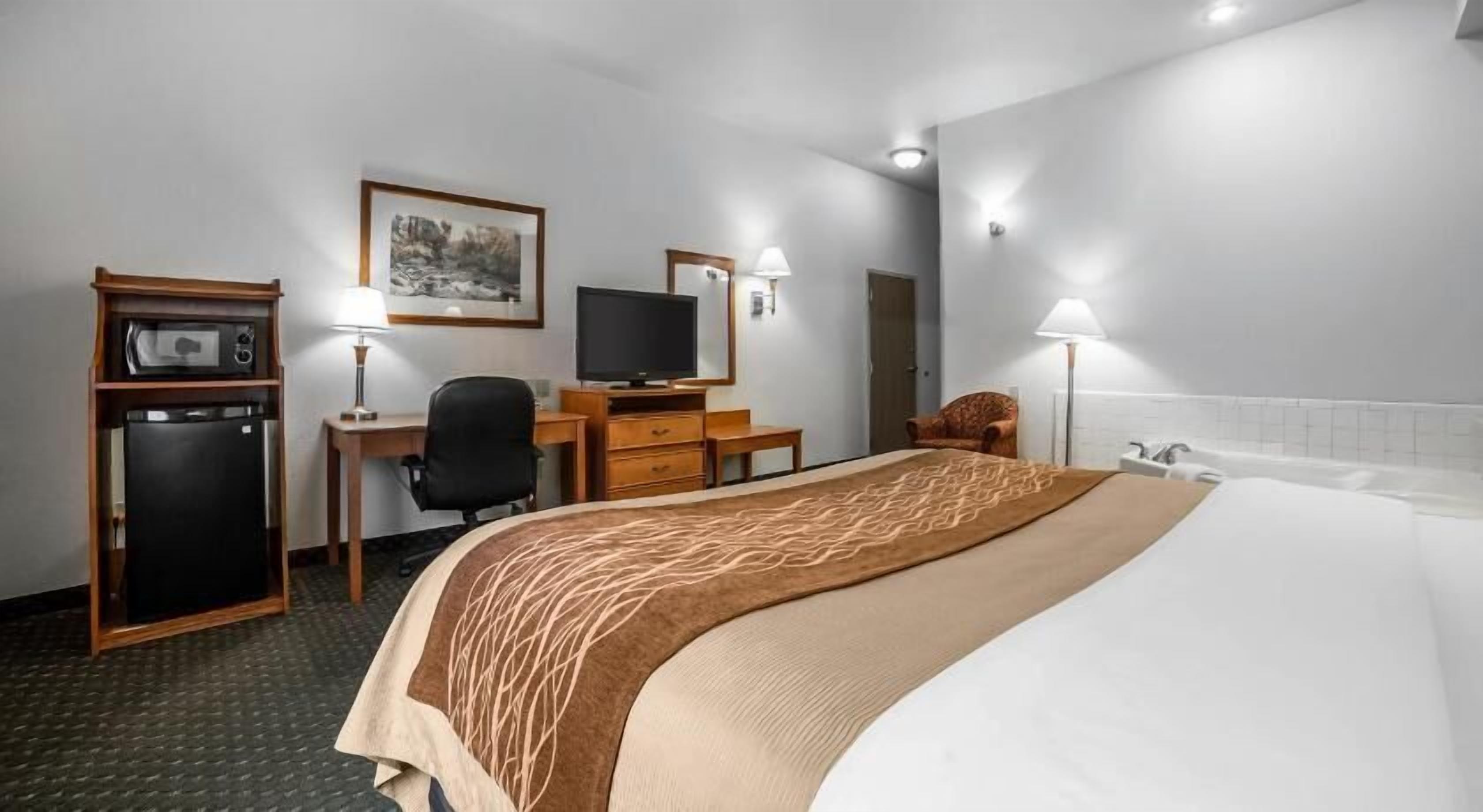 Desk, iron/ironing board, free cribs/infant beds, free rollaway beds