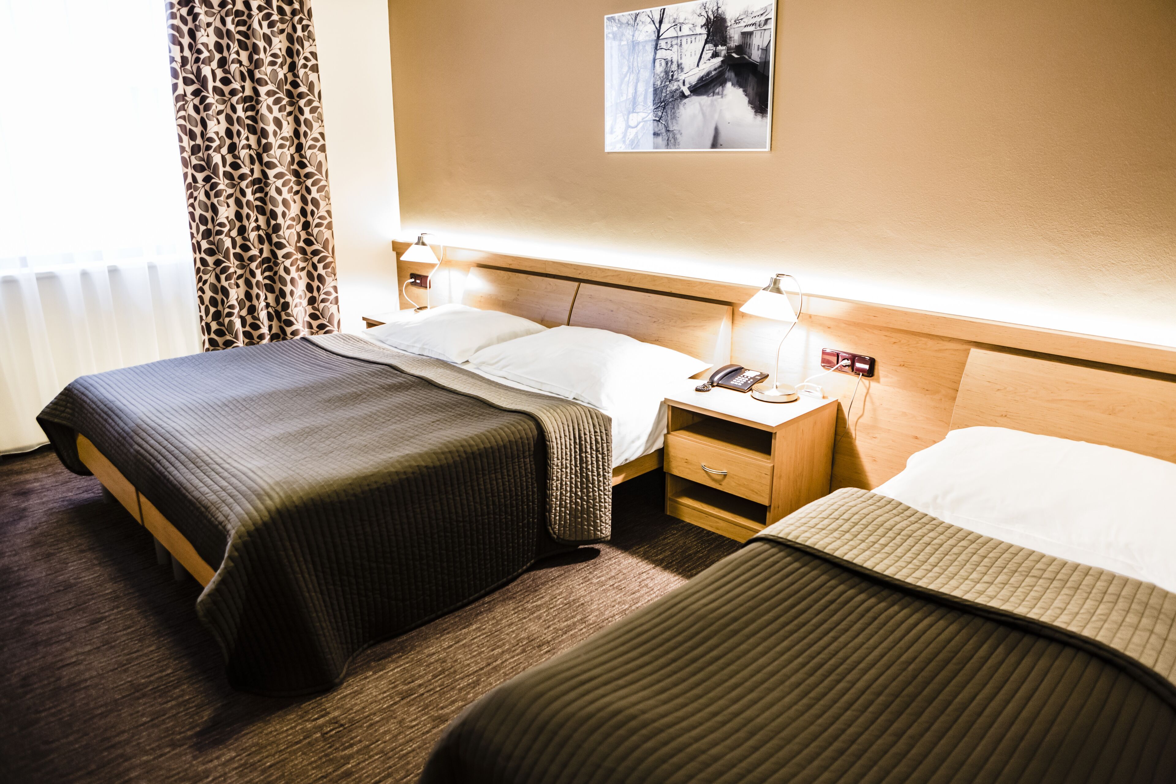 standard triple room | in-room safe, desk, blackout curtains, soundproofing