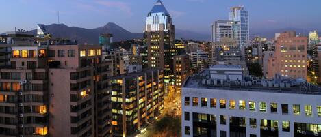 Vistas al campo desde el alojamiento