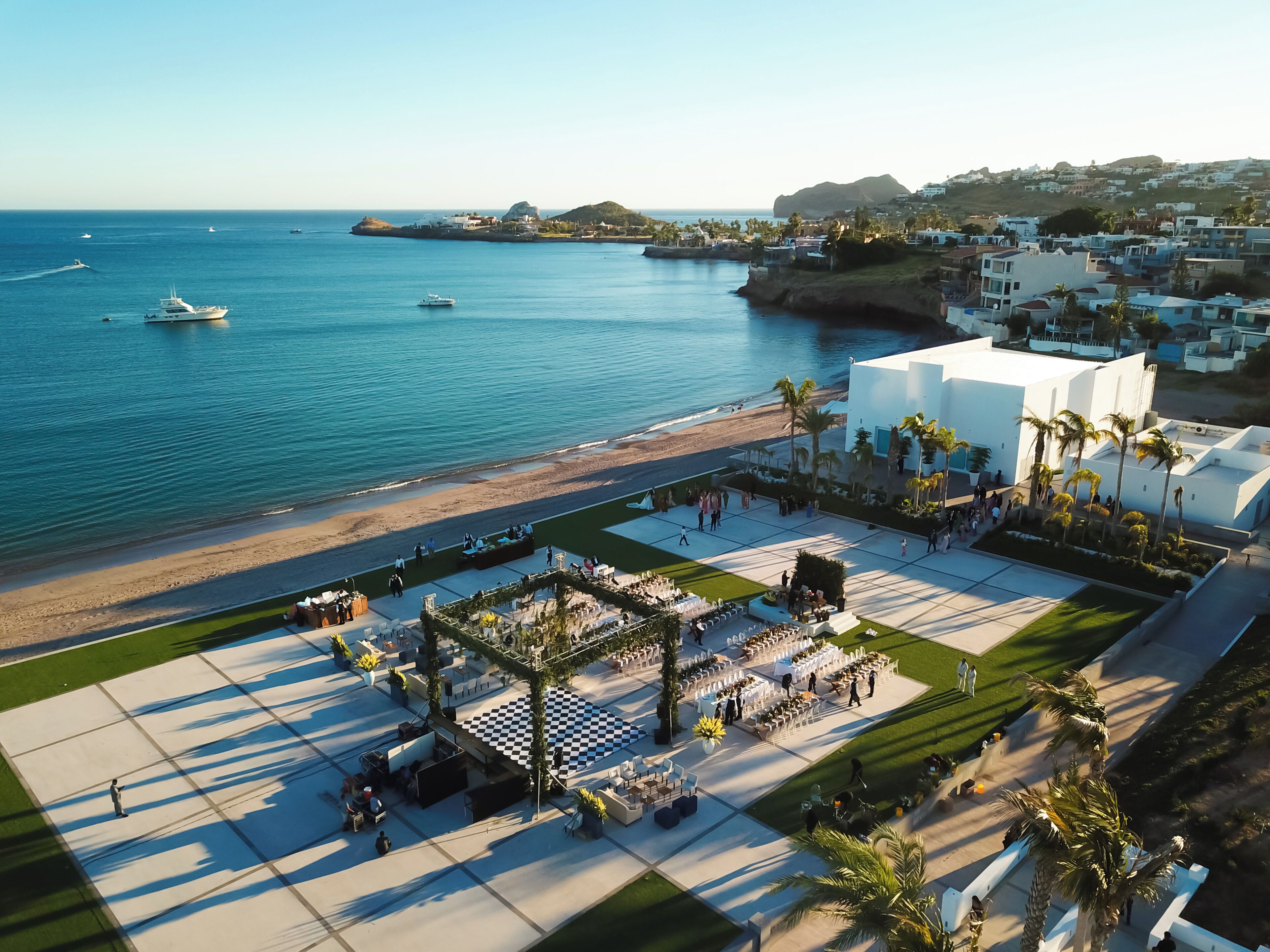 Área de bodas al aire libre