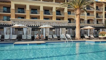 2 outdoor pools, cabanas (surcharge), pool umbrellas