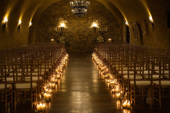 Indoor wedding