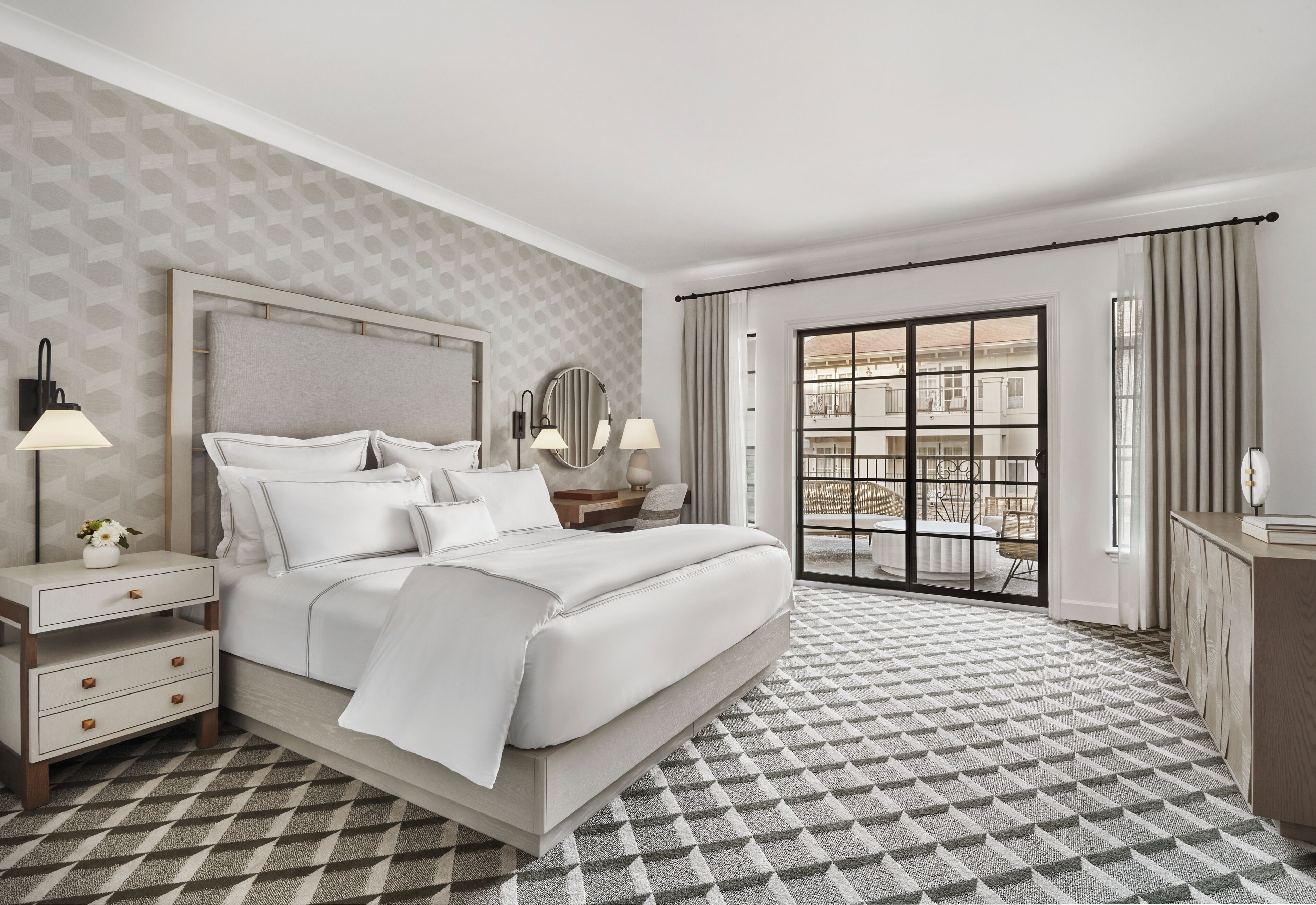 Premium bedding, down duvets, pillow-top beds, in-room safe