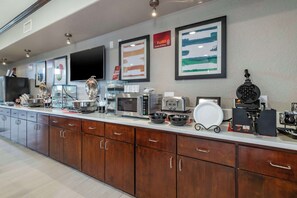 Free daily full breakfast