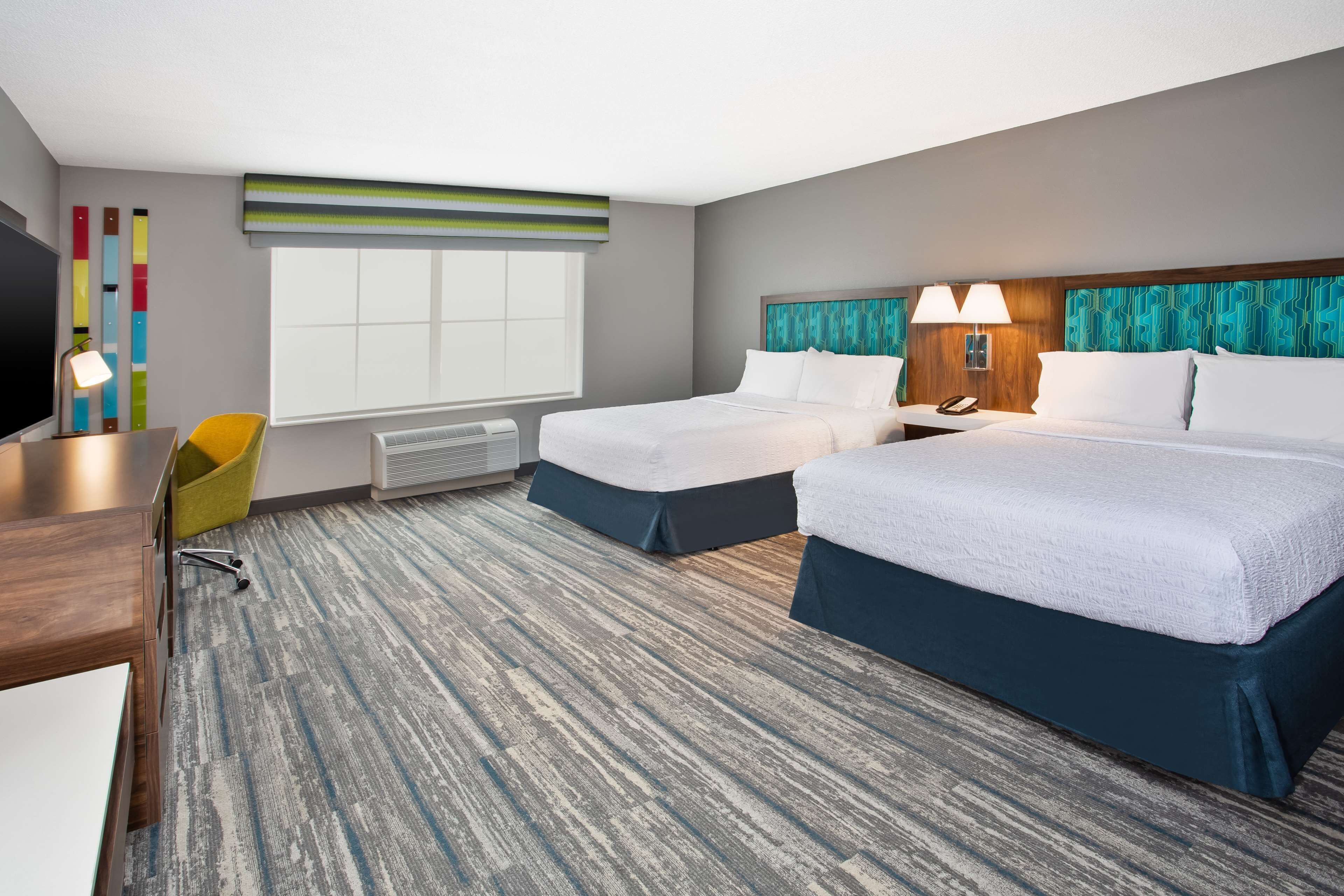 room, 2 queen beds, accessible, non smoking | premium bedding, in-room safe, desk, laptop workspace