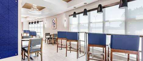 Frokostbuffé er inkludert