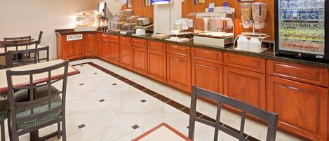 Free daily full breakfast