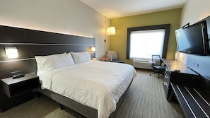 Standard Room, 1 King Bed | In-room safe, desk, soundproofing, iron/ironing board - Holiday Inn Express Hotel & Suites Decatur by IHG (Decatur)