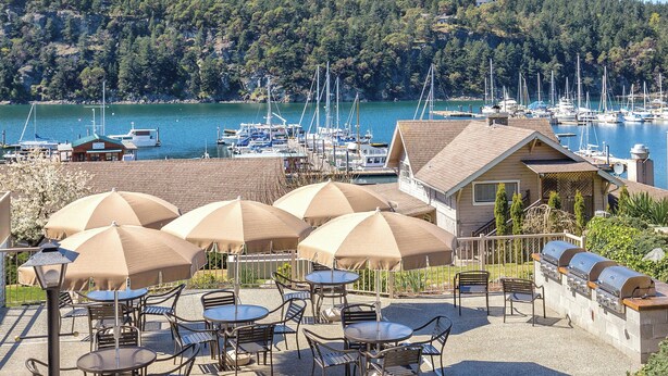 Outdoor dining - WorldMark Deer Harbor (Deer Harbor)