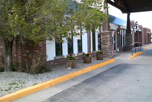 Entrée de l’hébergement