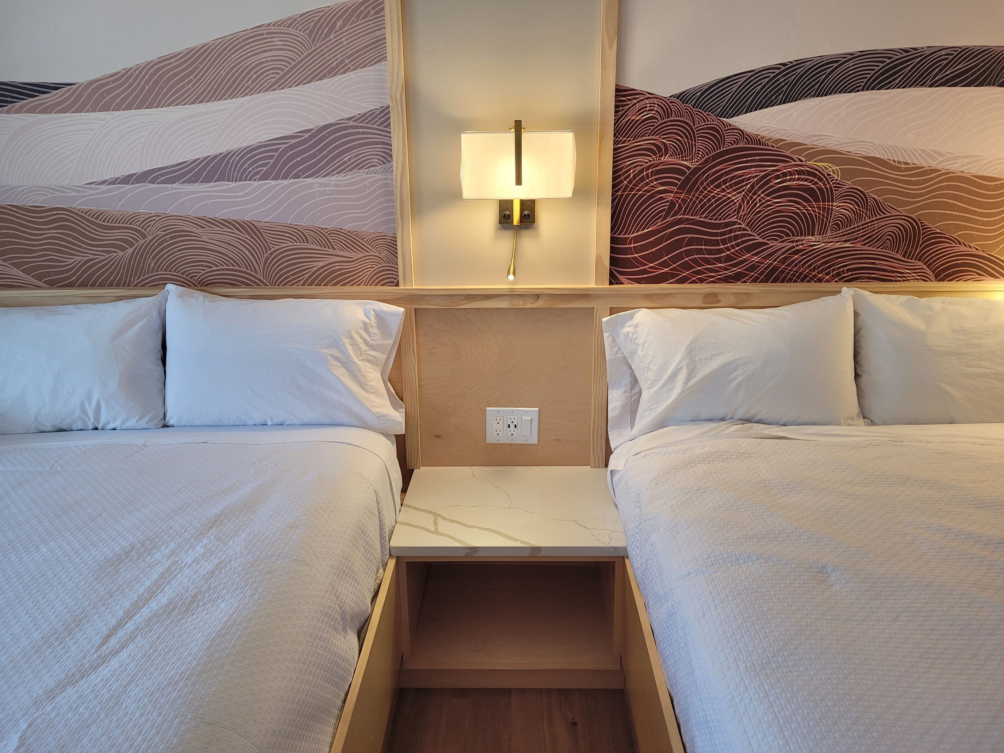 Deluxe Double Room | Desk, laptop workspace, blackout drapes, iron/ironing board